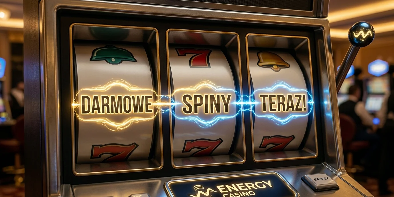 Energy Casino darmowe spiny — bębny slota podczas rozgrywki